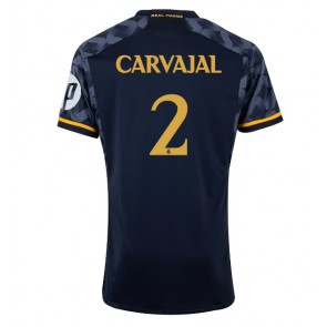 Real Madrid Daniel Carvajal #2 Bortatröja 2023-24 Kortärmad